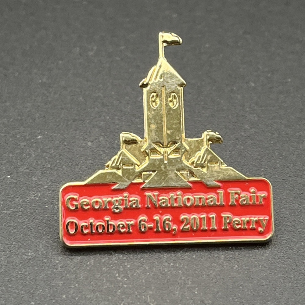 2011 Georgia National Fair Perry Georgia Lapel Hat Pin